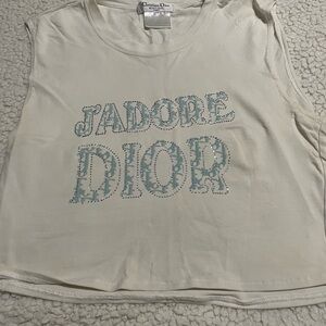 Christian Dior Crop Top